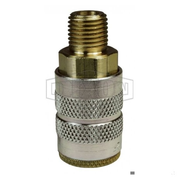F Series Industrial Male Quick Disconnect Pneumatic Manual Coupler, 1/8-27 Nominal, Quick Disconnect